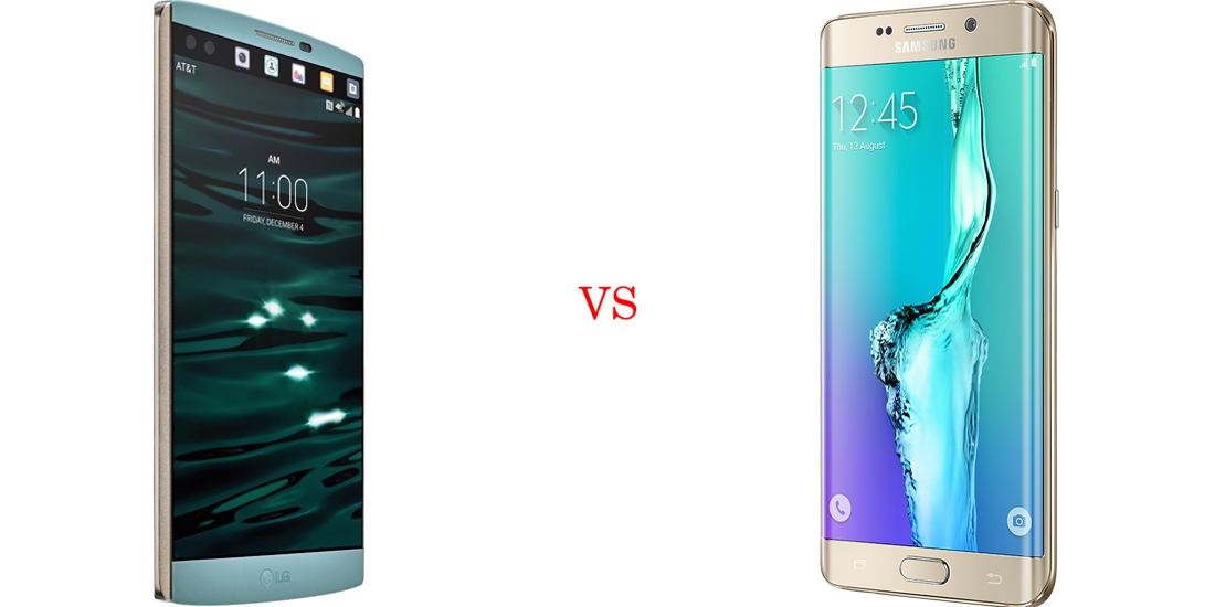 Samsung Galaxy S6 Edge+ versus LG V10 5